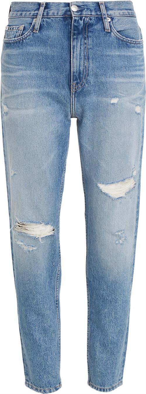 Calvin Klein MOM Jean Kvinde 1aa Straight Jeans Str 27/NI - hos Magasin