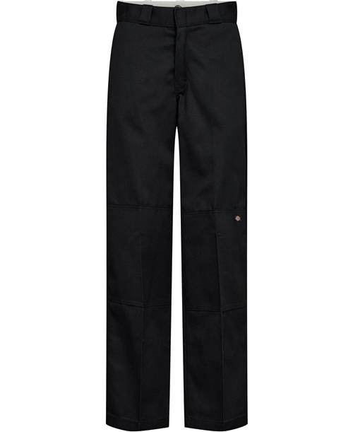 Dickies Double Knee Work Pant Black Kvinde Black Bukser Med Brede Ben Str 32 29 - hos Magasin