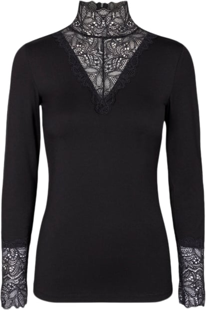 soyaconcept Scmarica 20 Kvinde 9999 Black Langærmede T-shirts Str S - hos Magasin