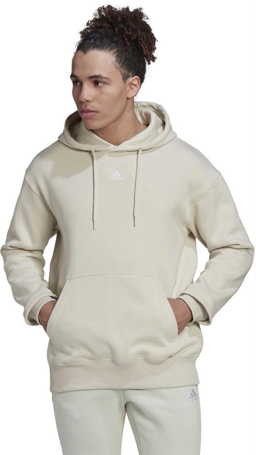 adidas Essentials Feelvivid Cotton Fleece Drop Shoulder Hættetrøje M - Hættetrøjer Bomuld hos Magasin