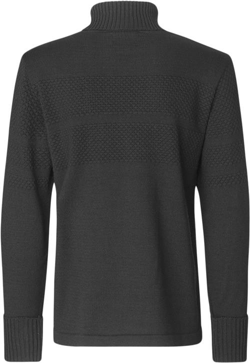 Mads Nørgaard - Copenhagen Wool Klemens Knit Mand Sort Turtlenecks Str XL - Uld hos Magasin