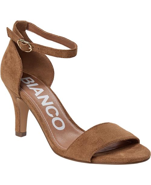 Se Bianco Biaadore Basic Sandal Kvinde Camel Højhælede Sandaler Str 41 - hos Magasin ved Magasin