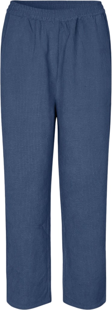 Lollys Laundry Billll Pants Kvinde Dark Blue Bukser Med Smalle Ben Str XS - hos Magasin