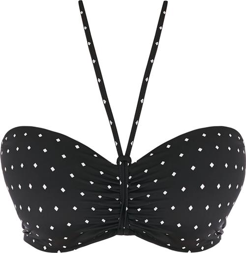 Freya Jewel Cove Padded Bandeau bra As7233blk Bikinitoppe Str F 70 - hos Magasin