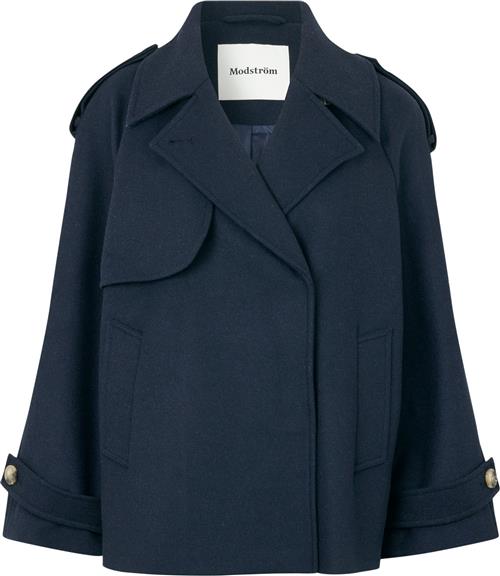 Modström Esmundmd Jacket Kvinde Navy Sky Overgangsjakker Str XS - hos Magasin