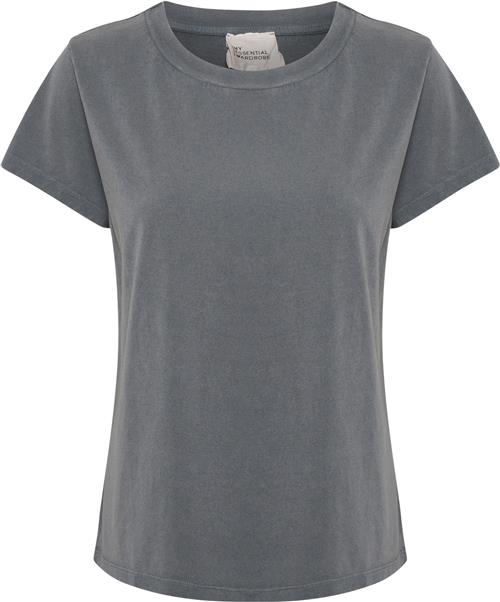 Se My Essential Wardrobe Hannemw Tee Kvinde Silent Grey Kortærmede T-shirts Str XL - hos Magasin ved Magasin