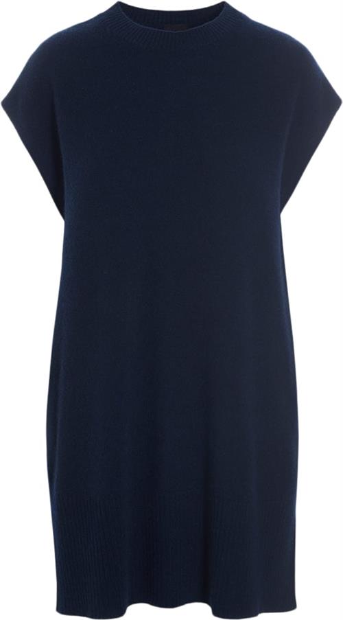 Bitte Kai Rand Cloud Cashmere Kvinde Ink Blue Strikveste Str XS Cashmere - hos Magasin