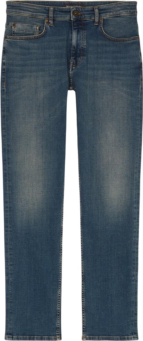 Marc O’Polo Denim, Regular fit, Regular leg, lo Kvinde Deep Indigo Vintage Bukser Med Lige Ben Str 32 34 Denim - hos Magasin