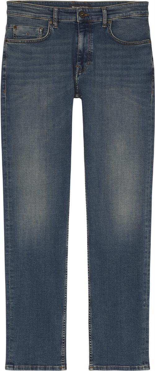 Marc O’Polo Denim, Regular fit, Regular leg, lo Kvinde Deep Indigo Vintage Bukser Med Lige Ben Str 36 32 Denim - hos Magasin