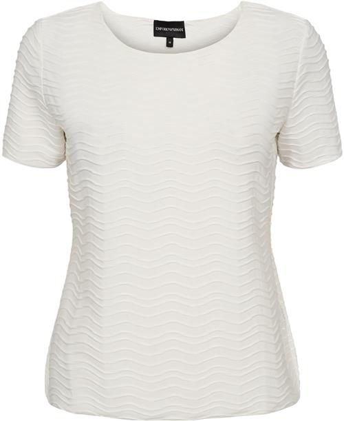 Armani Exchange Shirt Kvinde Grigio Kortærmede T-shirts Str 44 - hos Magasin