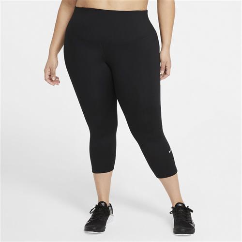 Nike One Mid Rise Crop Leggings Plus Size M - Tights hos Magasin