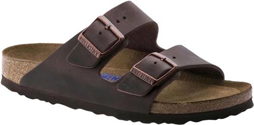 Birkenstock Arizona SFB Leoi Habana Kvinde Habana Flade Sandaler Str 41 - hos Magasin