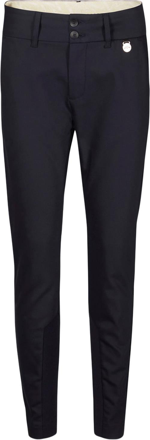 Mos Mosh Blake Night Pant Kvinde Navy Bukser Med Lige Ben Str 44 - hos Magasin