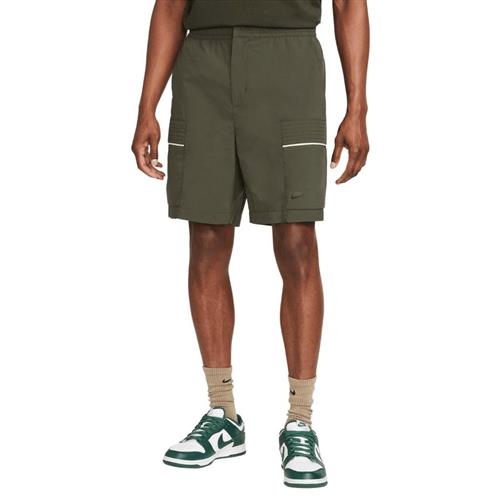 Nike Essentials Shorts Mand Sequoia/sail/ice Silver/sequoi Casual Shorts Str S - Nylon hos Magasin