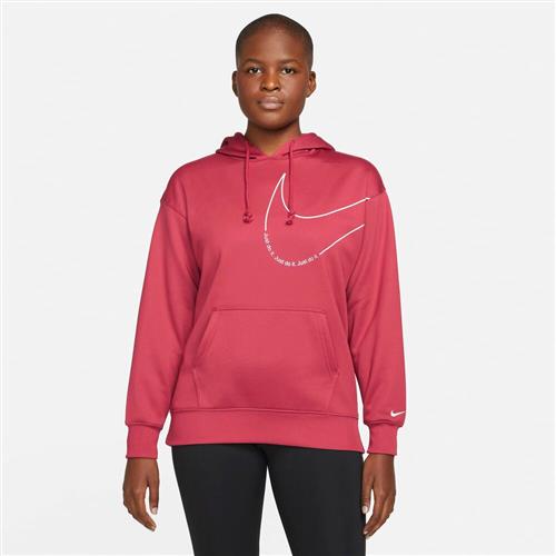 Se Nike Therma Fit Fleece Traeningshaettetroje Plus Size L - Hættetrøjer & Sweatshirts hos Magasin ved Magasin