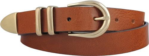 BOSSWIK D10210/25 Belt, Cognac 095 - Bælter Læder hos Magasin