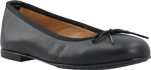 Se Cashott Caselvira Ballerina Smooth Leather Kvinde Black Ballerinaer Str 42 - Læder hos Magasin ved Magasin