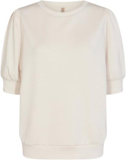 soyaconcept Scbanu 83 Bluse Creme Kvinde 1620 Creme Kortærmede Bluser Str L - hos Magasin