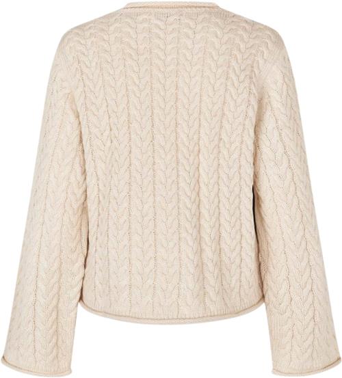 Modström Kurtismd Oneck Kvinde Summer Sand Sweaters Str XL - hos Magasin