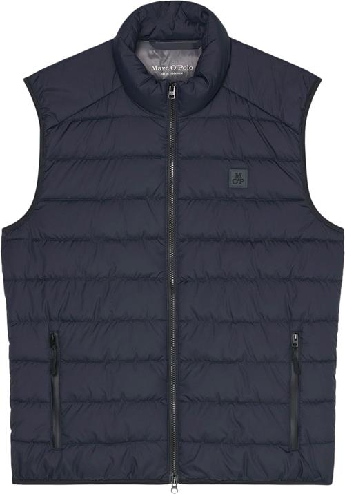 Se Marc O’Polo Vest, Sdnd, Standup Collar, zip po Mand Dark Navy Veste Str S - hos Magasin ved Magasin