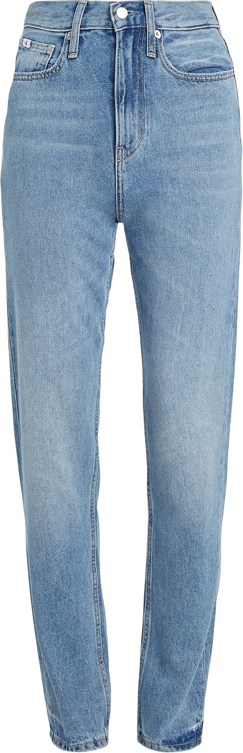 Se Calvin Klein Slim Straight Jeans Kvinde 1a4 Straight Jeans Straight Fit Str 28/32 - Bomuld hos Magasin ved Magasin