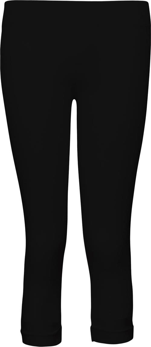 Decoy Decoy Seamless Capri Leggings Kvinde Sort Leggings Str XL - hos Magasin