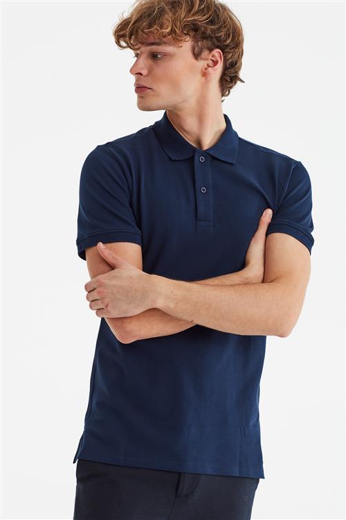 Magasin du Nord Collection Magasin Maddox 1G Mand Dress Blues Kortærmede Poloer Str L