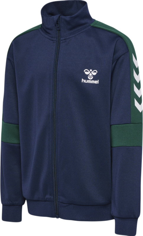 Hummel Hmlorton ZIP Jacket Str 12 år / 152 cm - Blå Sweatshirts hos Magasin