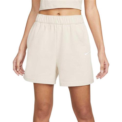 Se Nike Sportswear Jersey Shorts Kvinde Sanddrift/white Casual Shorts Str L - Bomuld hos Magasin ved Magasin