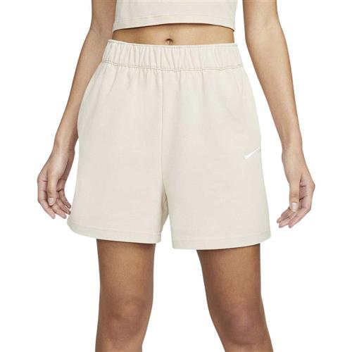 Nike Sportswear Jersey Shorts Kvinde Sanddrift/white Casual Shorts Str XL - Bomuld hos Magasin