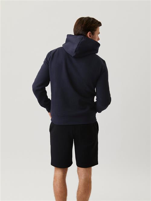 Se Björn Borg Centre Hoodie Mand Navy Blue Hoodies Str M - Bomuld hos Magasin ved Magasin