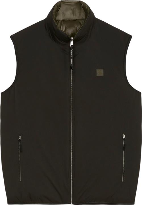 Marc O’Polo Vest, No Down, Clean, e.dye, Revers Kvinde Black Blazere Str XL - hos Magasin