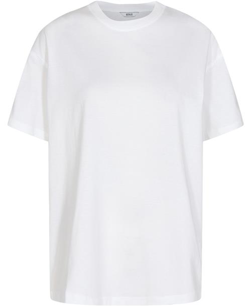 Se Envii Enkulla SS TEE Solid 5310 Kvinde White Kortærmede T-shirts Str S - hos Magasin ved Magasin