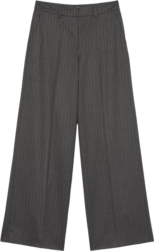 Marc O’Polo Pants, Modern Suiting Style, Wide l Kvinde Multi Bukser Med Brede Ben Str 42 - hos Magasin