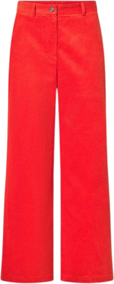 Nué Notes Porter Pants Kvinde High Risk Red Bukser Med Brede Ben Str 40 - hos Magasin