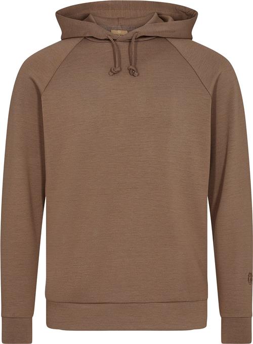 Se Mos Mosh Gallery Mmgabel Hood Sweat Mand Warm Camel Hoodies Str XL - Viskose hos Magasin ved Magasin