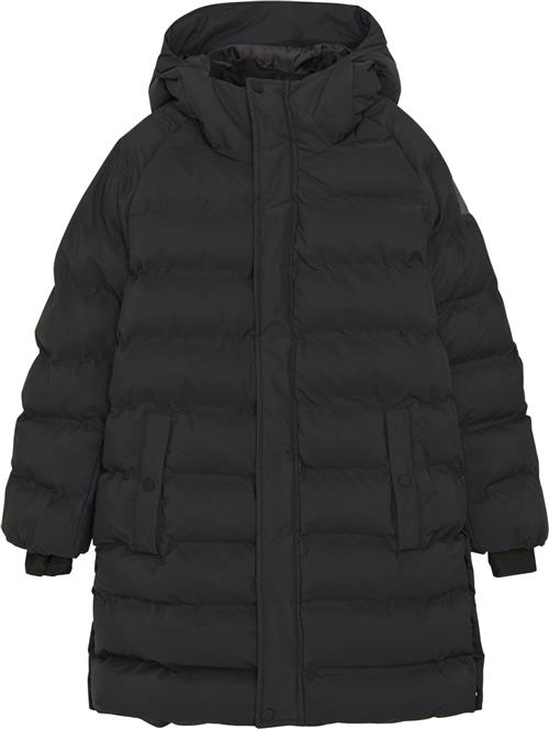 Color Kids Jr. Jacket Quilt - Long Str 122 - Phantom Vinterjakker hos Magasin