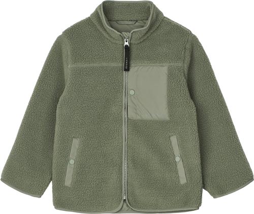 Liewood April Fleece Jacket Str 92 - Faune Green Fleece hos Magasin