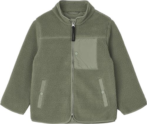 Liewood April Fleece Jacket Str 104 - Faune Green Fleece hos Magasin