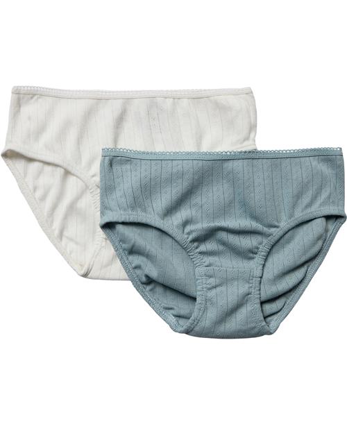 BAKITO by Magasin Du Nord Collection BAKITO by Magasin Ava Briefs 2pack Organic Gots Str 8 Arona / Star White Underbukser Bomuld