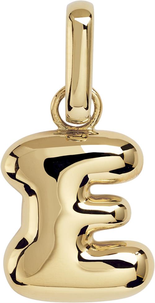 Camille Brinch Jewellery Puffer Letter Charm E pendant - Vedhæng hos Magasin