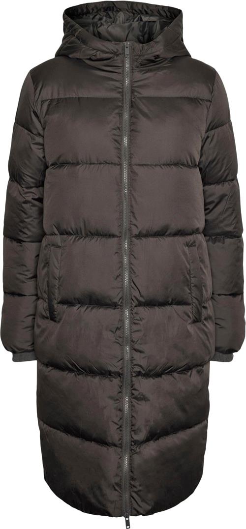 Pieces Pcbee NEW Long Puffer Jacket BC Kvinde Magnet Dunjakker Str S - hos Magasin