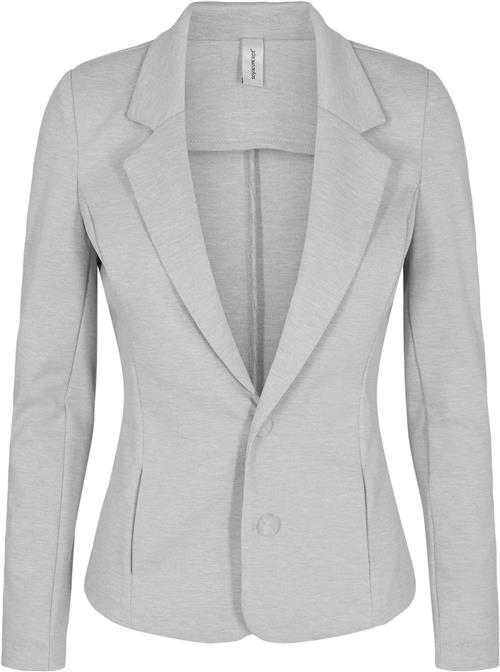 soyaconcept Scdaniela 1 Kvinde Lt Grey Melange Blazere Str L - Polyester hos Magasin