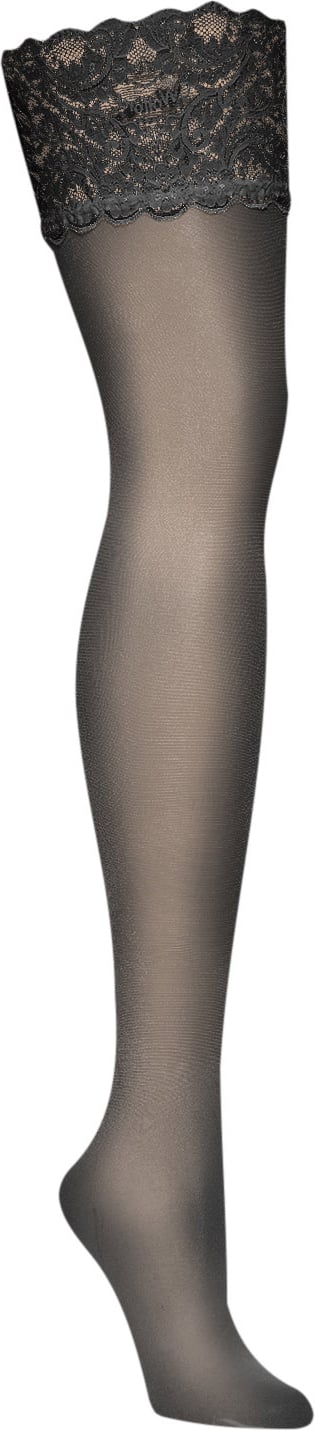 Wolford Satin Touch 20 Stayup Selvsiddende Strømper Str S - hos Magasin