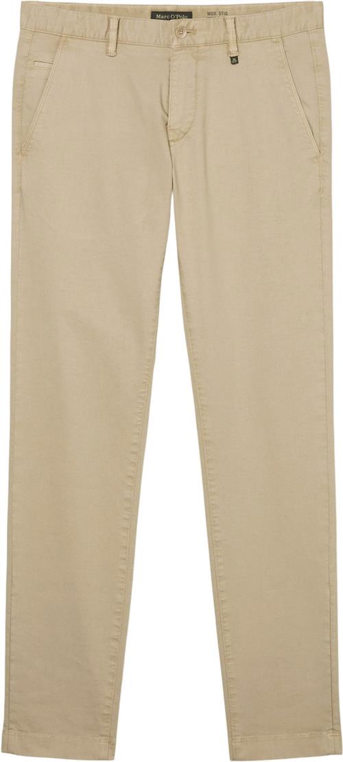 Marc O’Polo Stig Tapered fit, Tapered leg, Regu Kvinde Pure Cashmere Bukser Med Lige Ben Str 32 34 - Cashmere hos Magasin