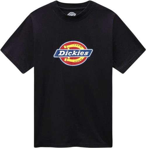 Dickies Icon Logo TEE W Black Kvinde Black Kortærmede T-shirts Str M - hos Magasin