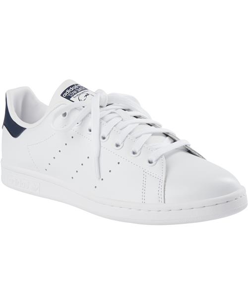 adidas Originals Stan Smith Mand Hvid/navy Sneakers Str 44 - hos Magasin