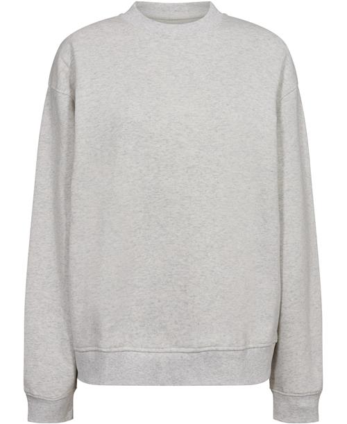 Magasin du Nord Collection Magasin Noly 1 G Kvinde Light Grey Melange Sweatshirts Str L Bomuld