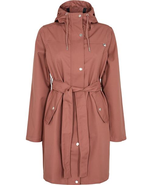 Danefæ Rainlover Raincoat Kvinde Beige Rose Regnjakker Str XS - hos Magasin