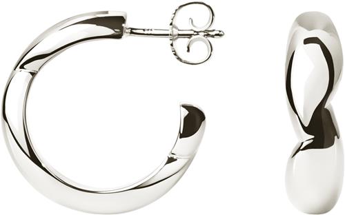 Camille Brinch Jewellery Small Puffer Hoops Sold as a pair - Creoler hos Magasin